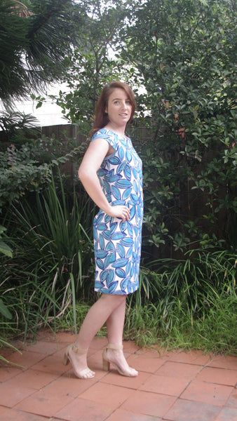 ABBIGAIL linen shift dress