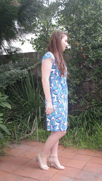 ABBIGAIL linen shift dress