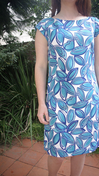 ABBIGAIL linen shift dress