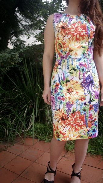 flower-print Airam knee length dress 