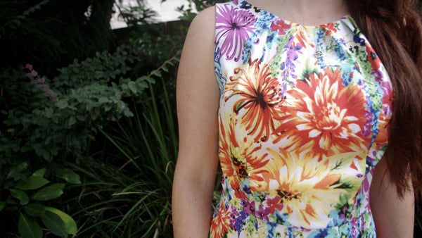 flower-print Airam knee length dress 