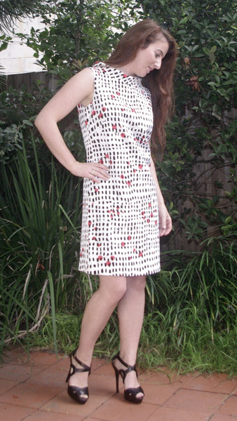 Abella high neck dress