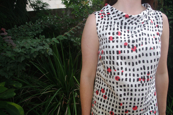 Abella high neck dress
