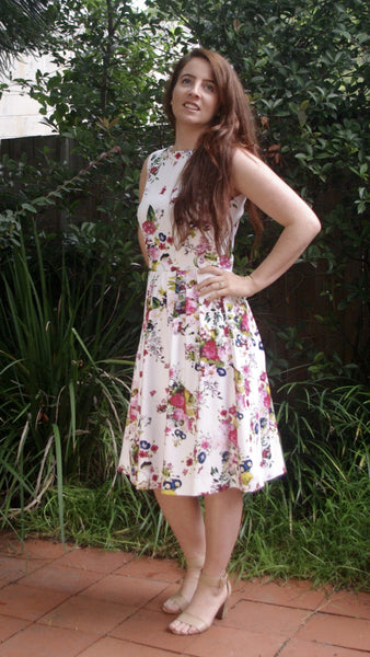 ABRIELLE floral dress