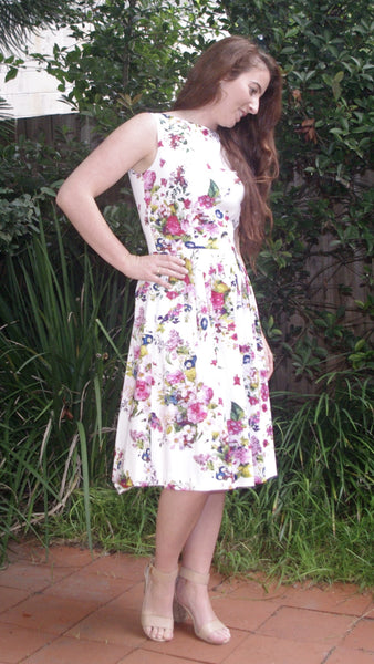 ABRIELLE floral dress