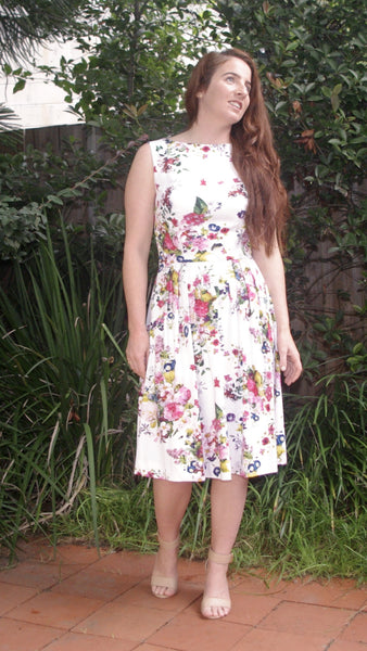 ABRIELLE floral dress