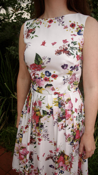 ABRIELLE floral dress