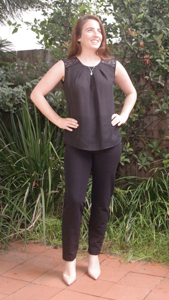 Stylish Adamari lace blouse