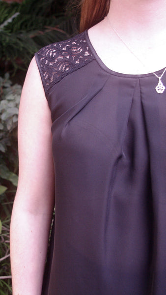 Stylish Adamari lace blouse