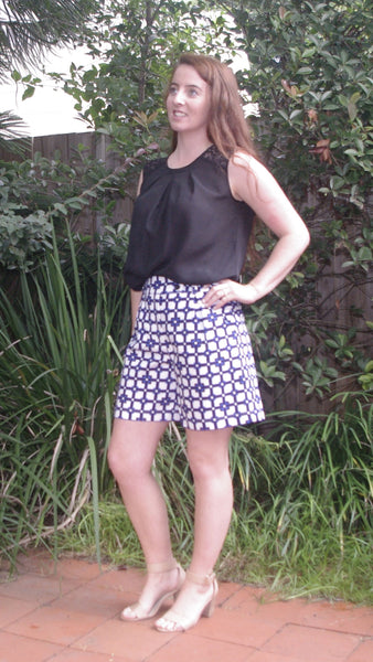Acacia mod-print shorts
