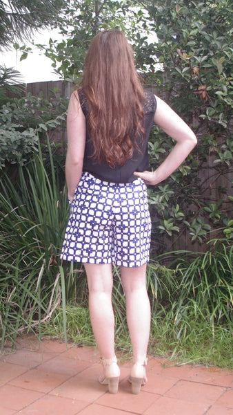 Acacia mod-print shorts