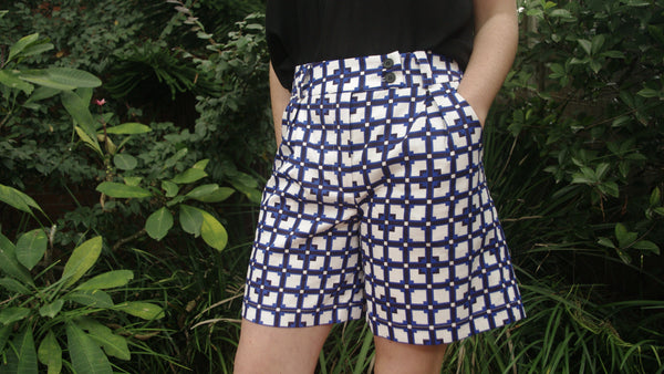 Acacia mod-print shorts