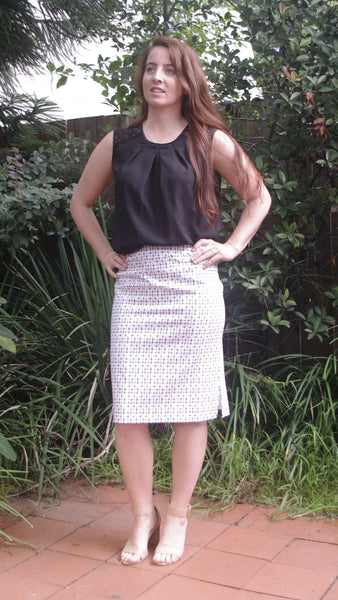 AARNA Pencil Skirt