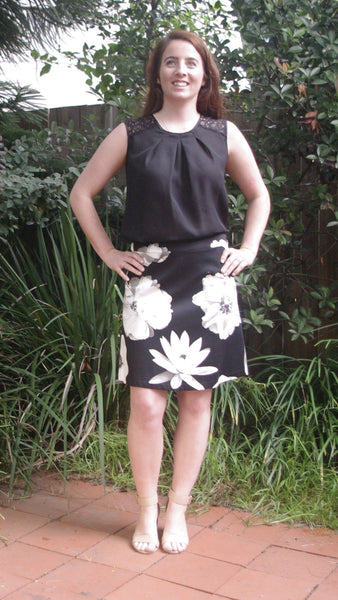 AAROHI floral skirt